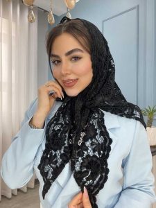 مینی اسکارف مجلسی