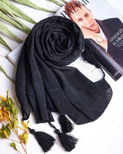 شال برشکا مشکی