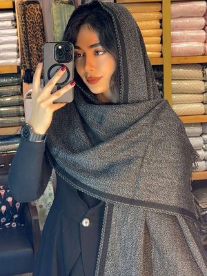 شال بافت زمستانی