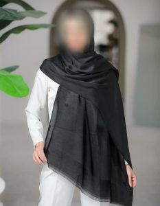 شال مشکی محرمی