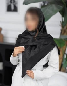 روسری ابریشم ژاکارد