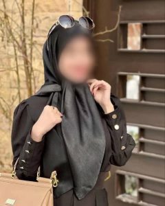 روسری مشکی محرمی