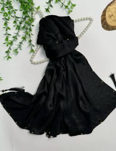 شال مجلسی مشکی