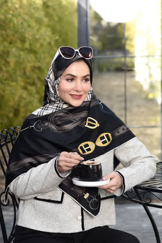 روسری ابریشم توییل