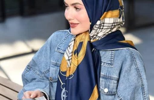 روسری ابریشم توییل 140