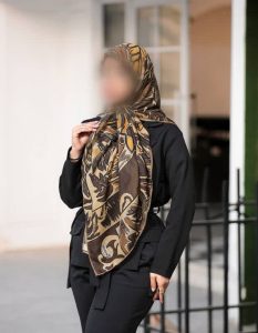 روسری نخی وال