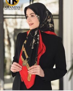 روسری ابریشم توییل 140